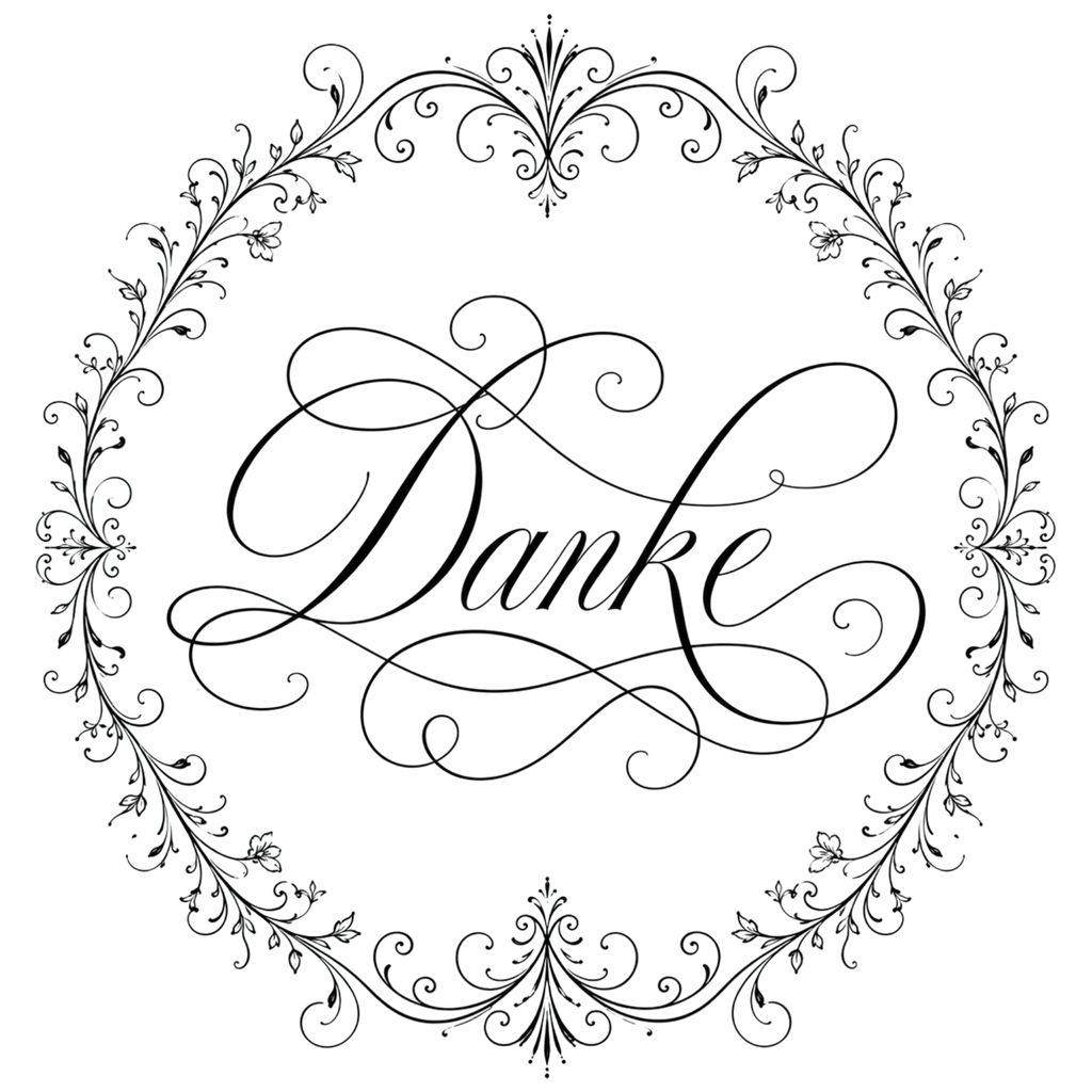 Schiefertafel-Untersetzer “Danke” 20x20cm - Personalisierbares Geschenk mit Ornament, fünf verschiedene Designs wählbar